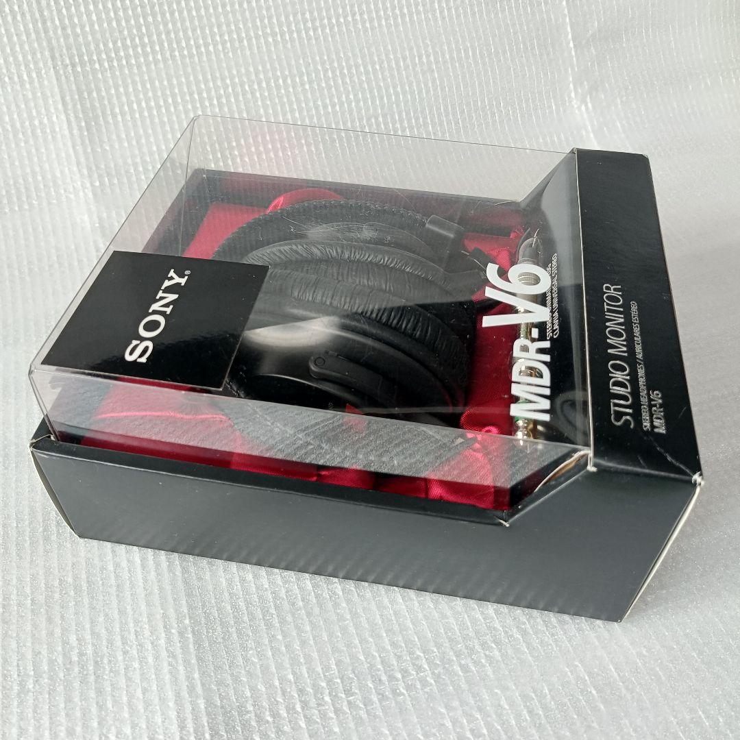 SONY MDR-V6 スタジオモニターヘッドホン 【新品未開封品】