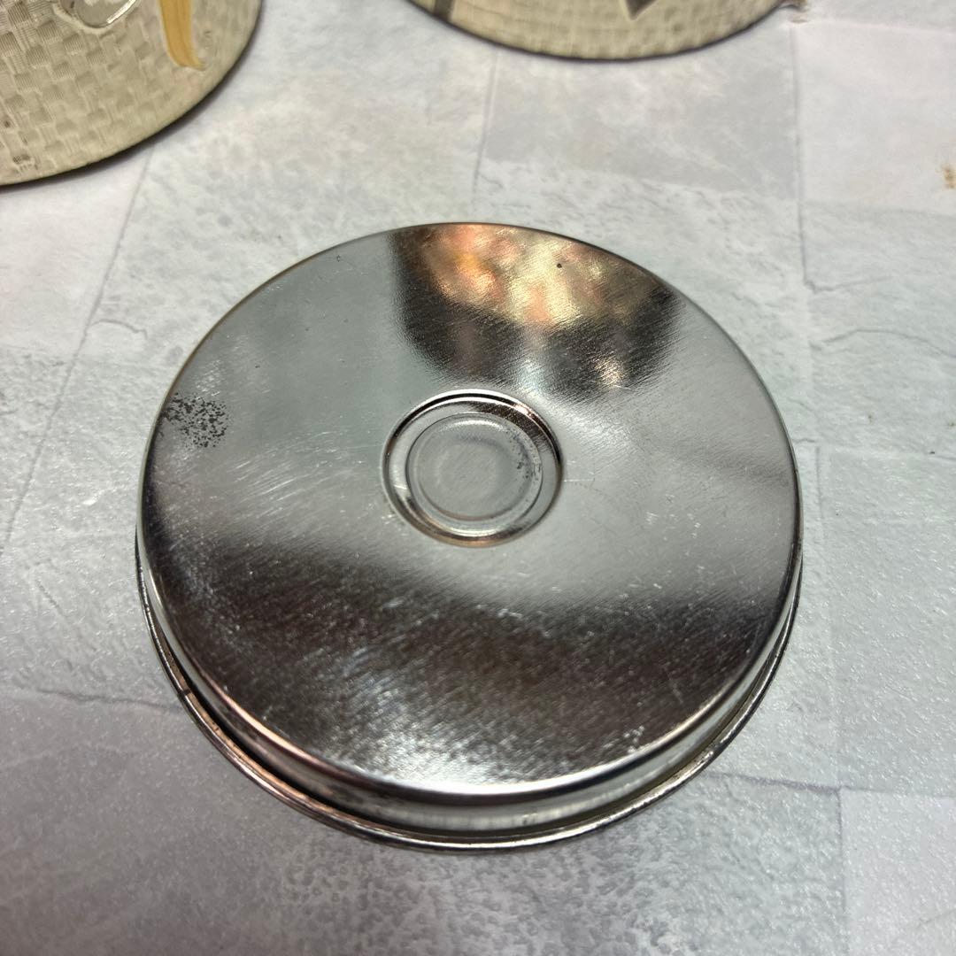 警察マーク 刻印 非売品 高級茶筒 純銅彫金 茶筒 専用木箱付き