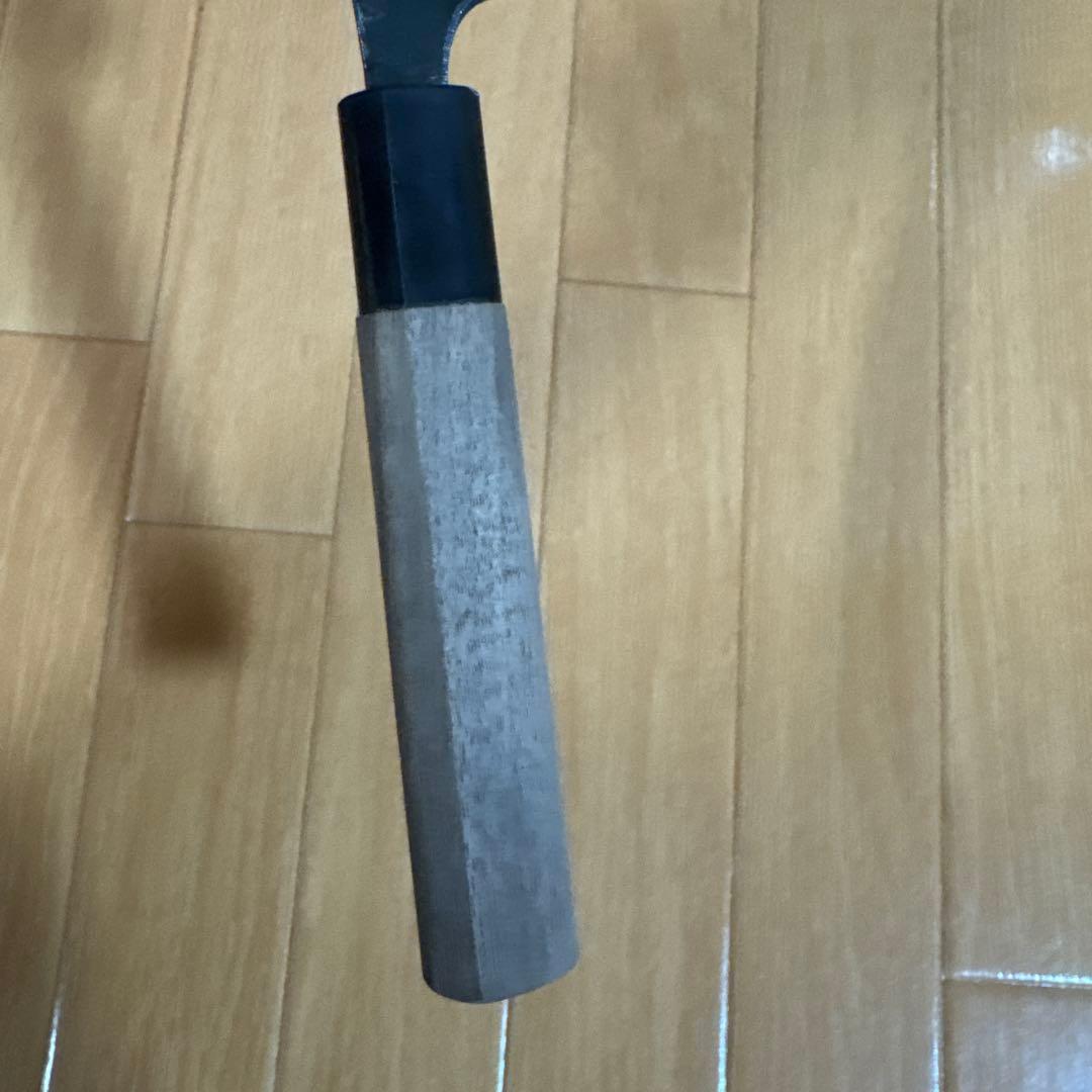 土佐刃物 包丁 黒打 柳刃包丁 両刃 24cm