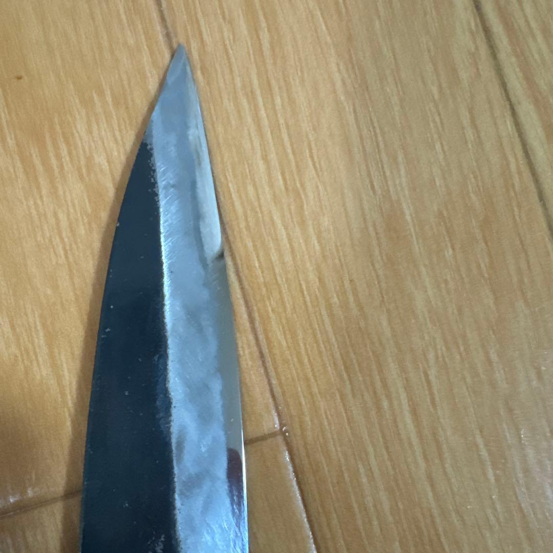 土佐刃物 包丁 黒打 柳刃包丁 両刃 24cm