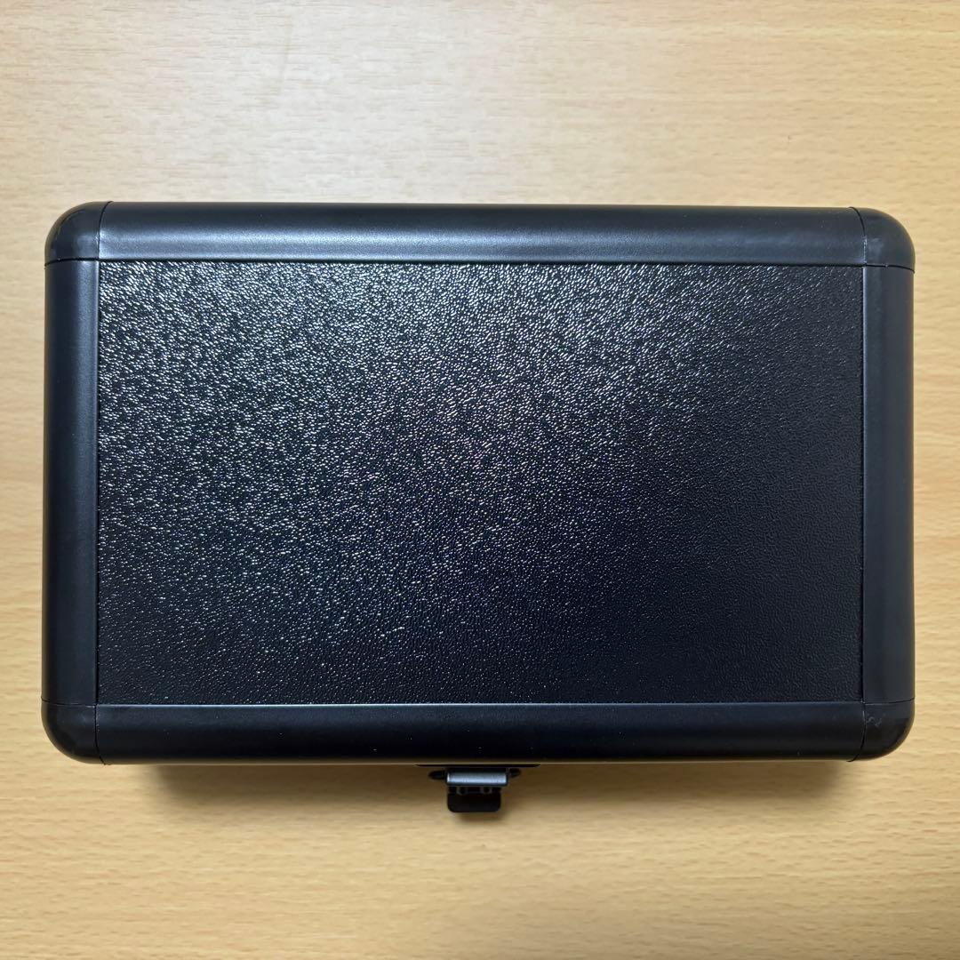 PSA鑑定用収納ケース　アタッシュケース ストレージボックス アルミ製3列訳あり