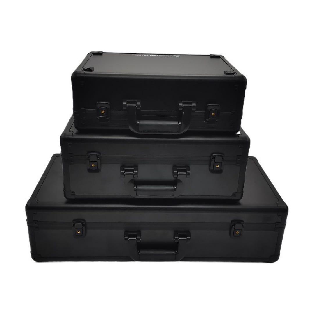 PSA鑑定用収納ケース　アタッシュケース ストレージボックス アルミ製3列訳あり