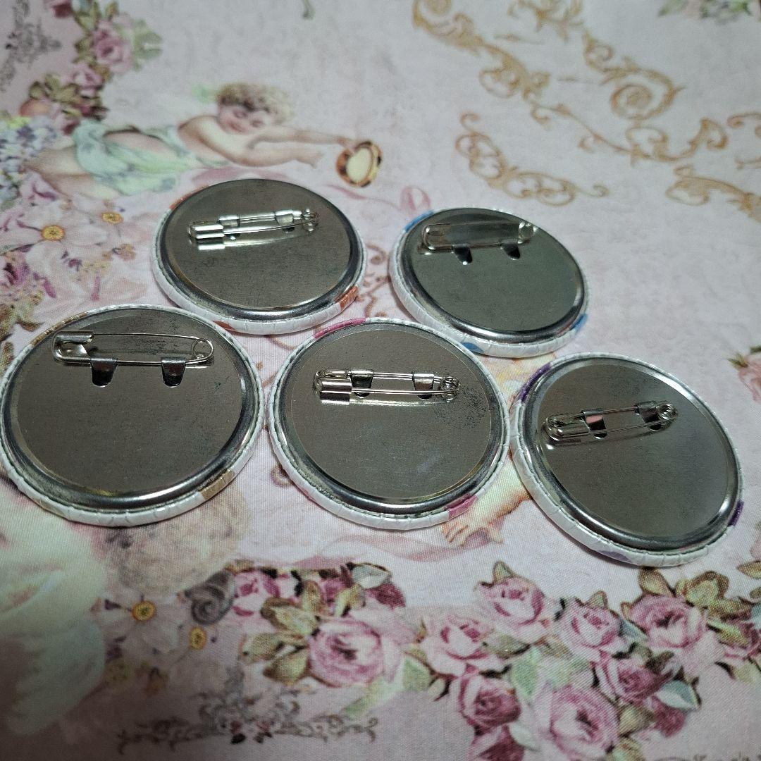 希少 レア Aチャンネル 缶バッジ 5点セット