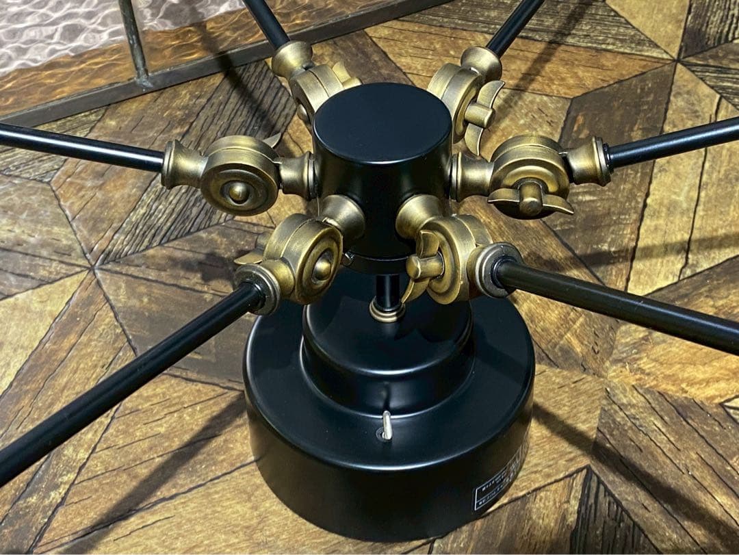 エルックス スチール製 シーリングライト 6灯