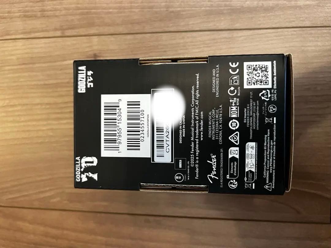 未開封！　Fender Godzilla Distortion 限定品