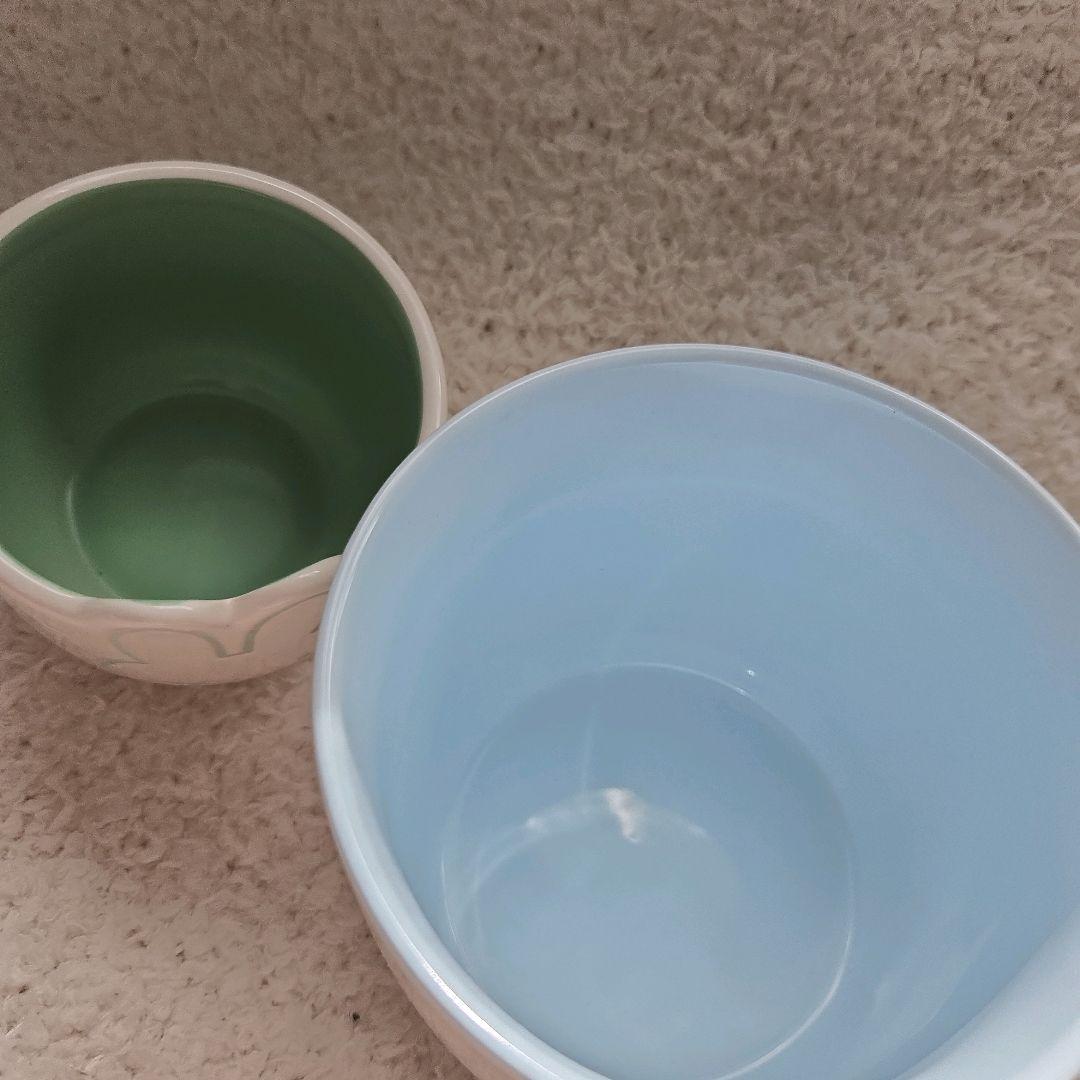 2点セット激レア 海外限定 ミッフィー マグカップ ボウル 小鉢 ブルー 魔女