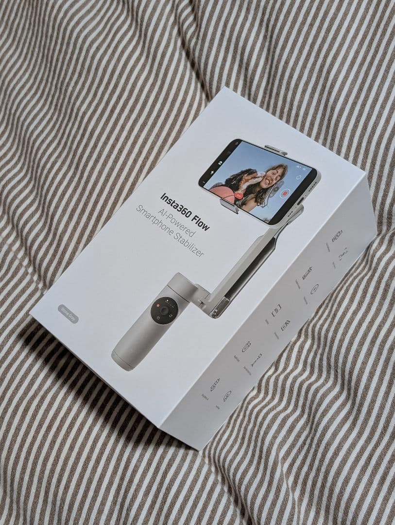 Insta360 Flow「試し撮りのみ」
