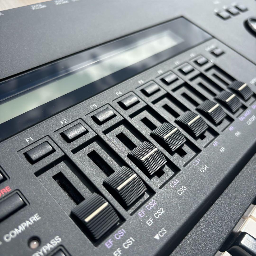 【名機】YAMAHA SY85 シンセサイザー 動作確認済 FD付 61鍵 美品