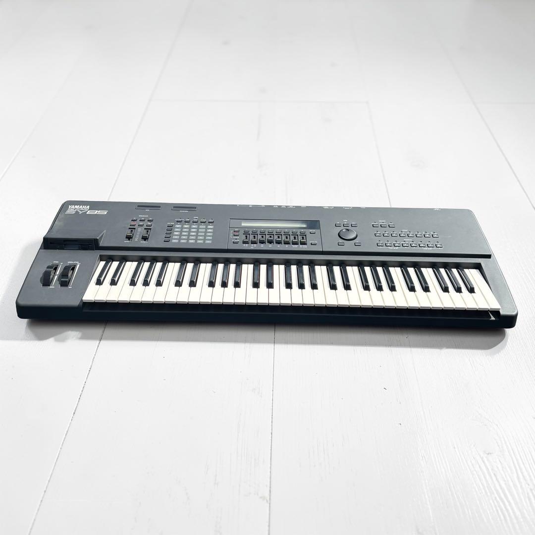 【名機】YAMAHA SY85 シンセサイザー 動作確認済 FD付 61鍵 美品