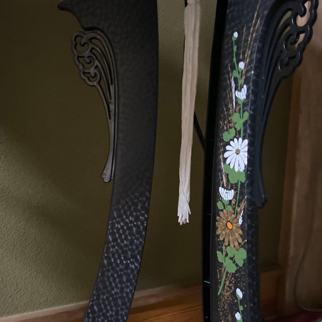 御灯籠 花柄 2個セット　ルームライトや照明にも使える　レトロ　アンティーク照明