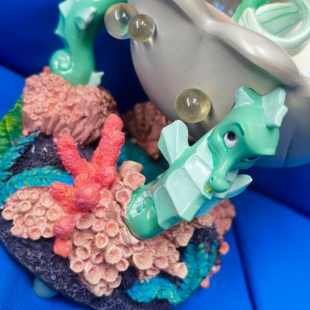 リトルマーメイド　スノーグローブ　スノードーム　オルゴール　アリエル　フィギュア