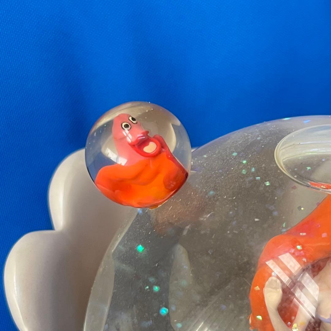 リトルマーメイド　スノーグローブ　スノードーム　オルゴール　アリエル　フィギュア