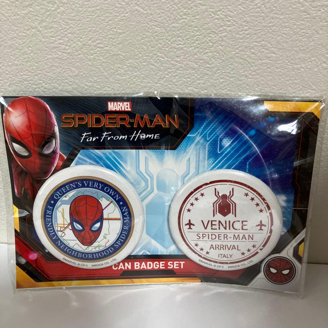 【新品未使用】ヴェノム・スパイダーマン バッジセット