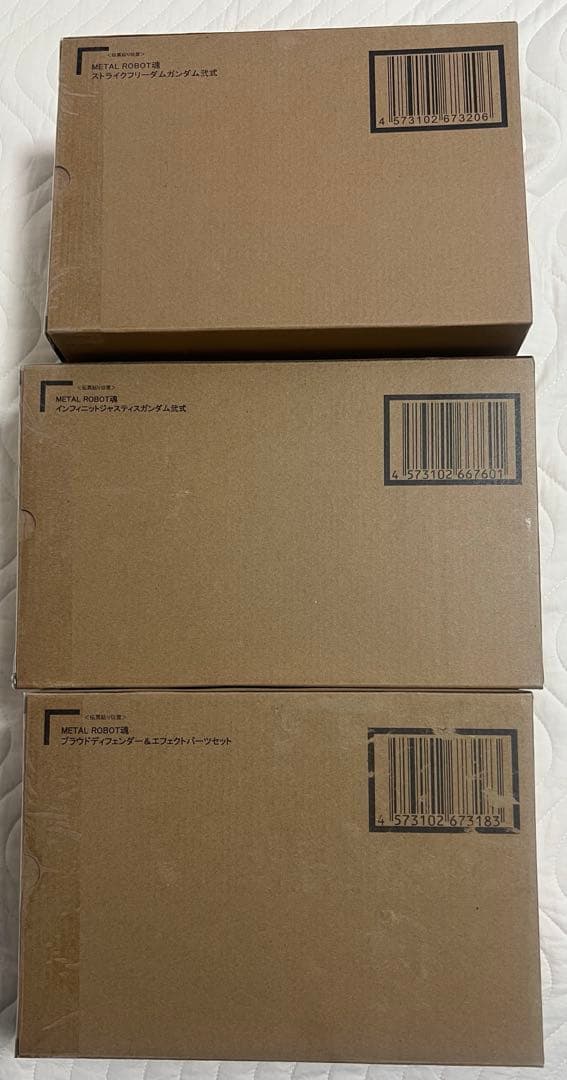 メタルロボット魂 3点　ストライクフリーダム、ジャスティス　ディフェンダー