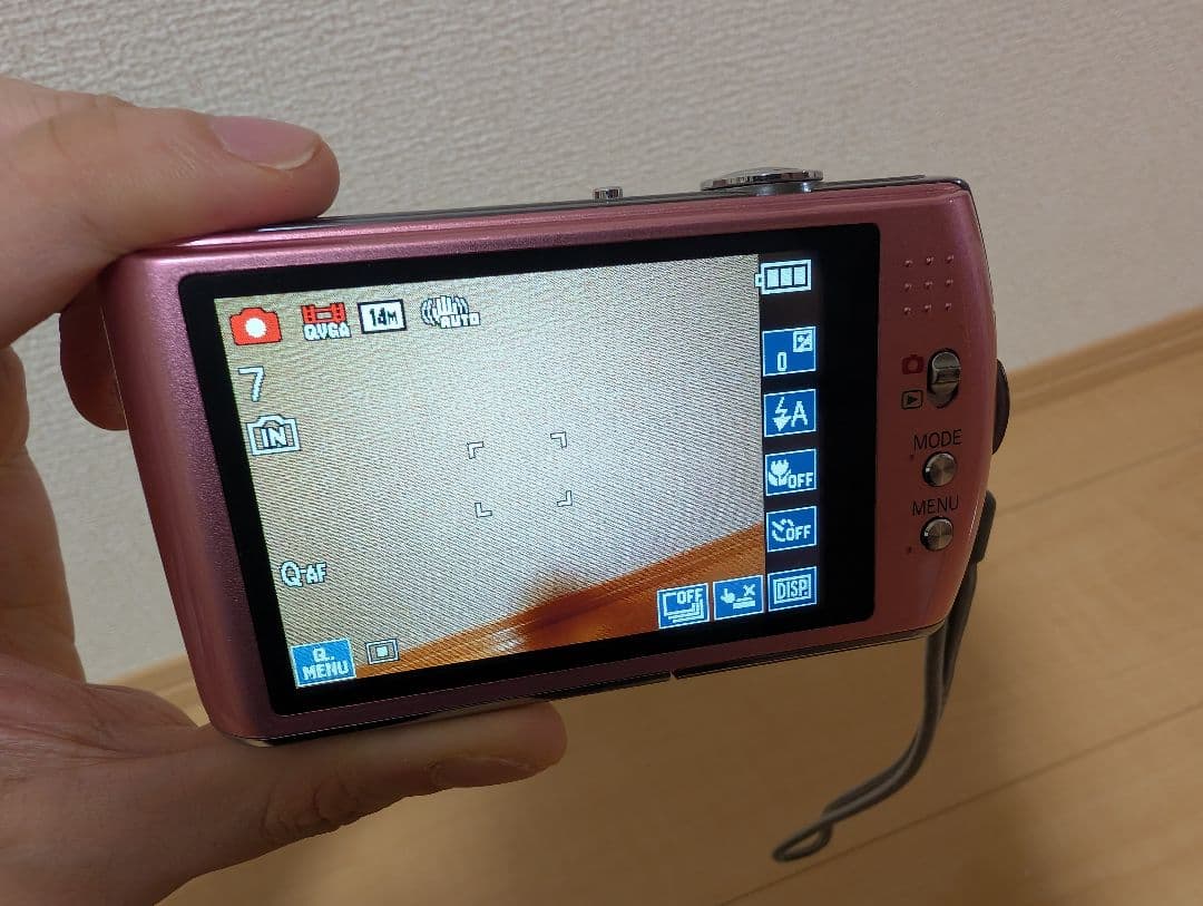 動作品 Panasonic DMC-FX70 デジタルカメラ LUMIX