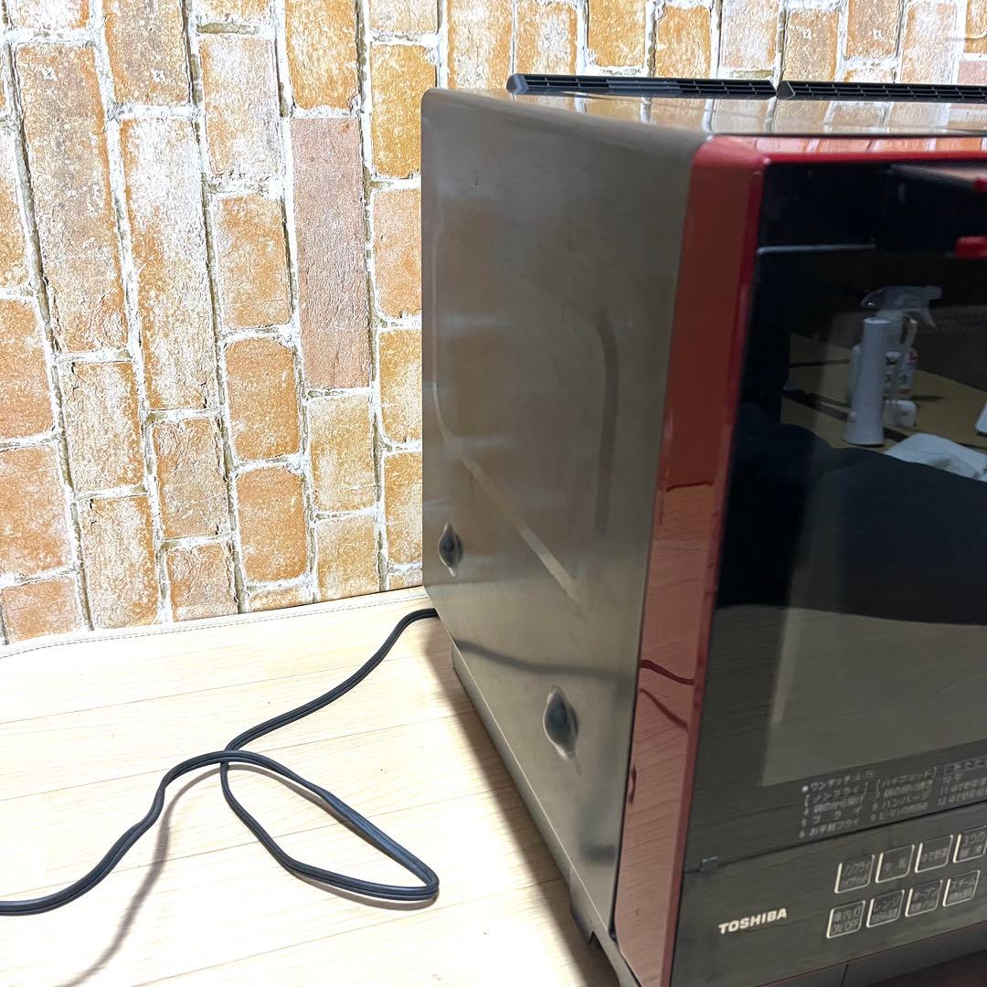 東芝 過熱水蒸気オーブンレンジ ER-RD3000(R) 石窯ドーム 30L