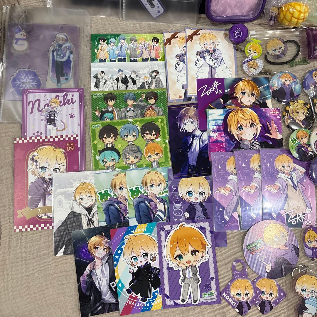 のっき　めろんぱーかー　めろぱか　まとめうり アクスタ　アクキー　缶バッチ