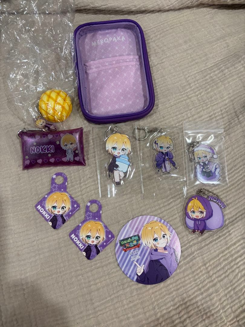 のっき　めろんぱーかー　めろぱか　まとめうり アクスタ　アクキー　缶バッチ