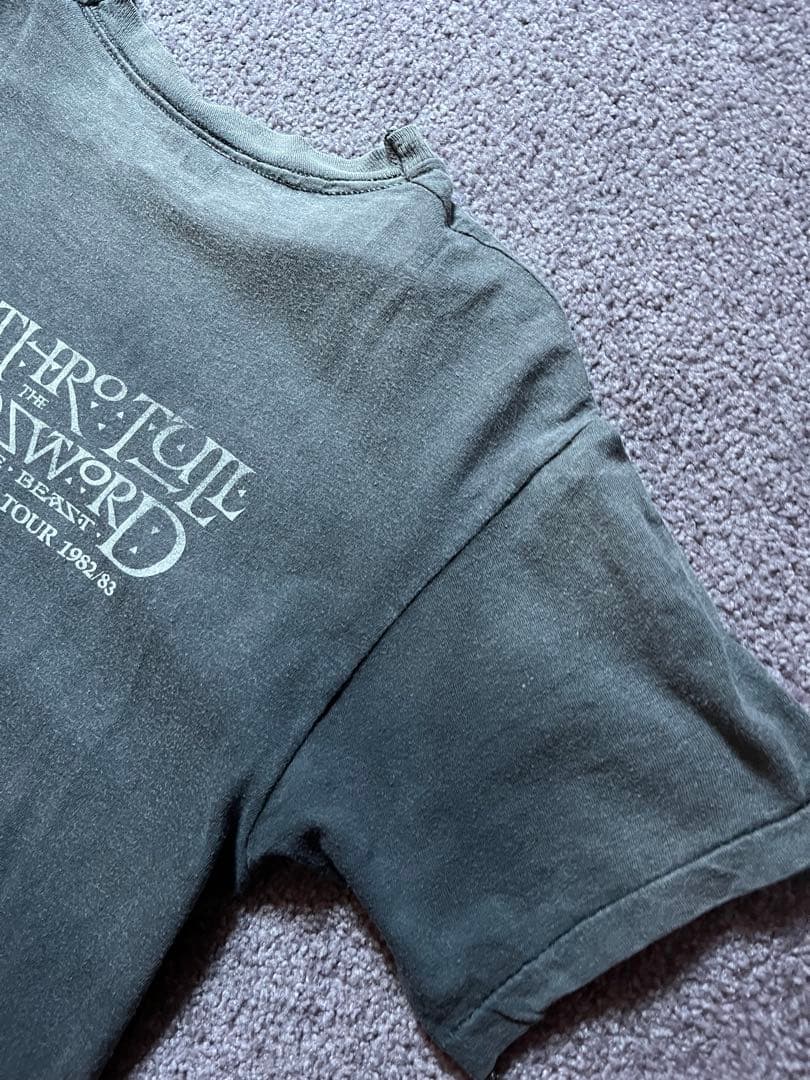 80s JETHRO TULL バンドT ブラック ビンテージ USA製