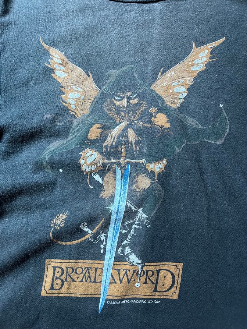 80s JETHRO TULL バンドT ブラック ビンテージ USA製