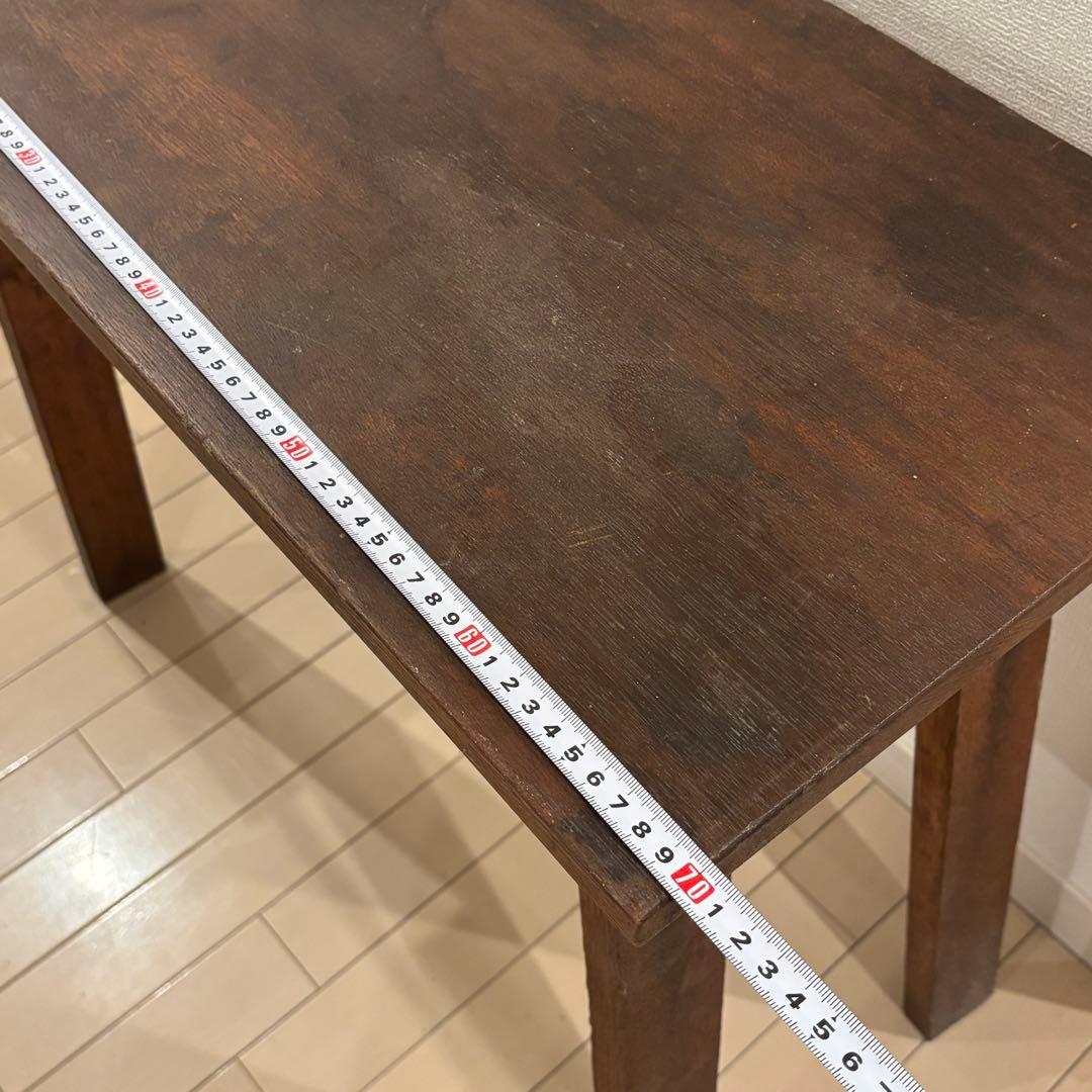 古道具　小さめテーブル　花台　机　インテリア台