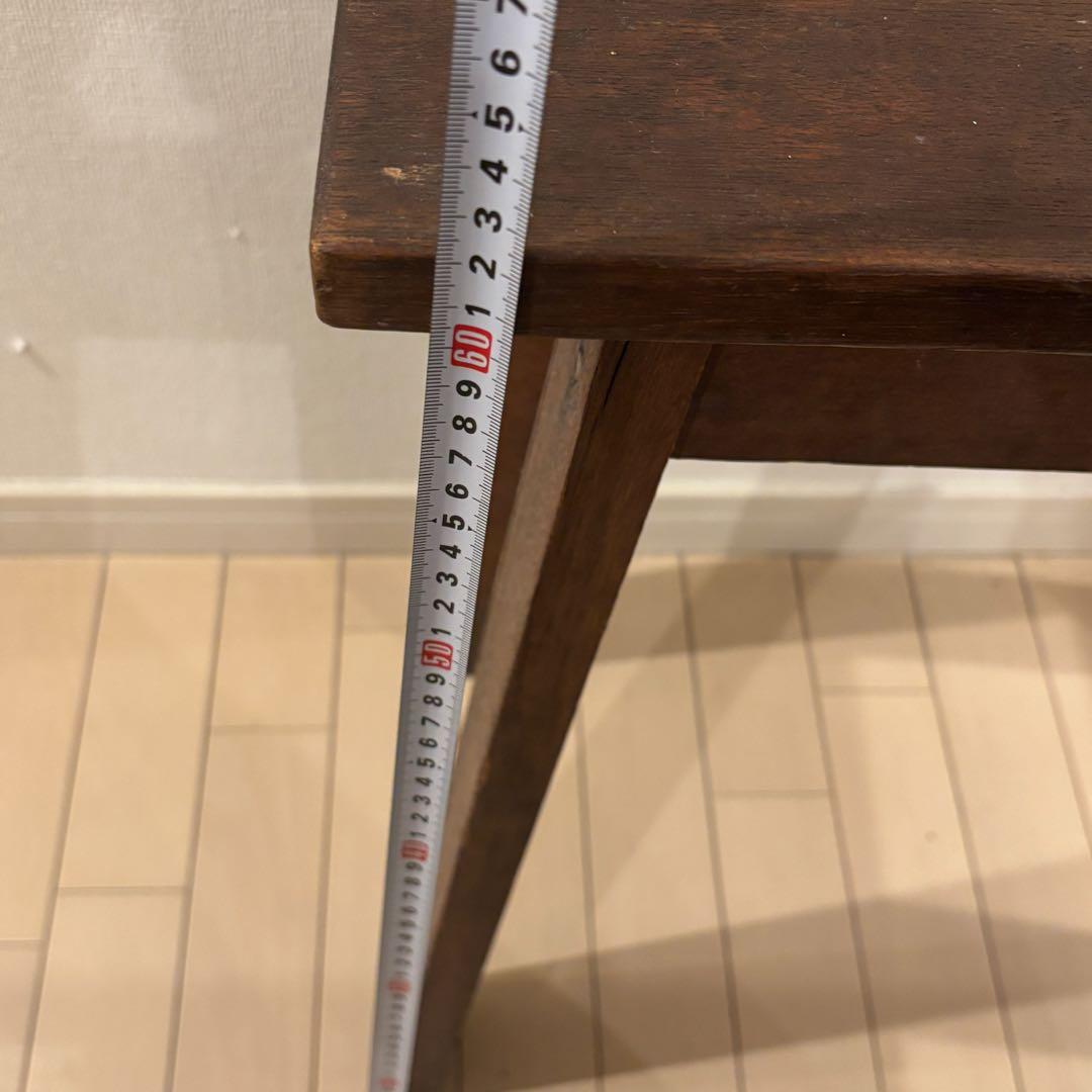 古道具　小さめテーブル　花台　机　インテリア台