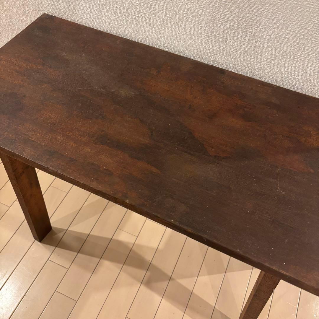 古道具　小さめテーブル　花台　机　インテリア台