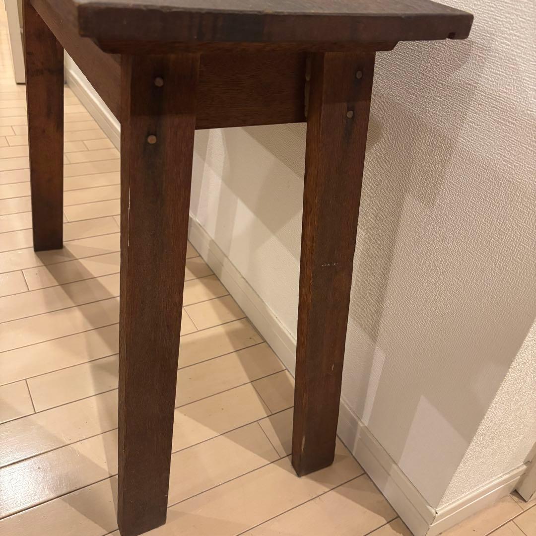 古道具　小さめテーブル　花台　机　インテリア台