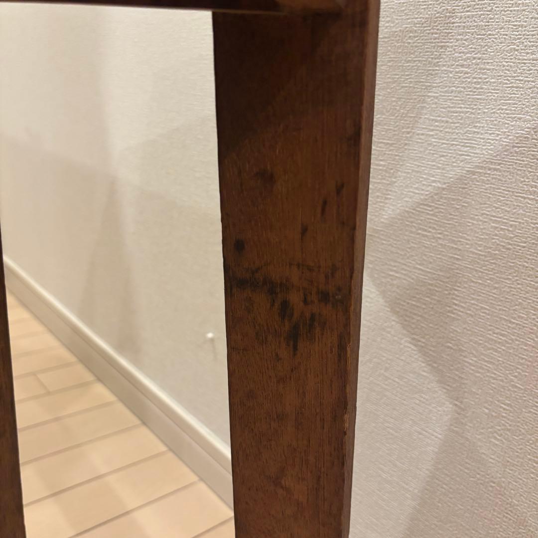 古道具　小さめテーブル　花台　机　インテリア台