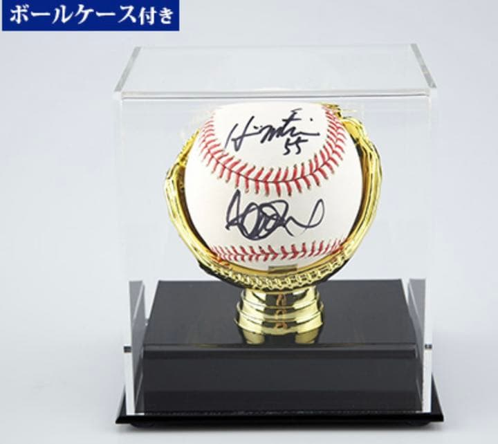 （値引き要相談)イチロー&松井秀喜　限定Wサインボール