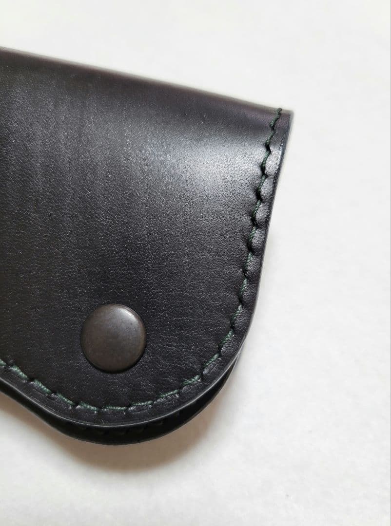 小銭入れ　ケース　財布　ハンドメイド　レザークラフト　コンパクト財布