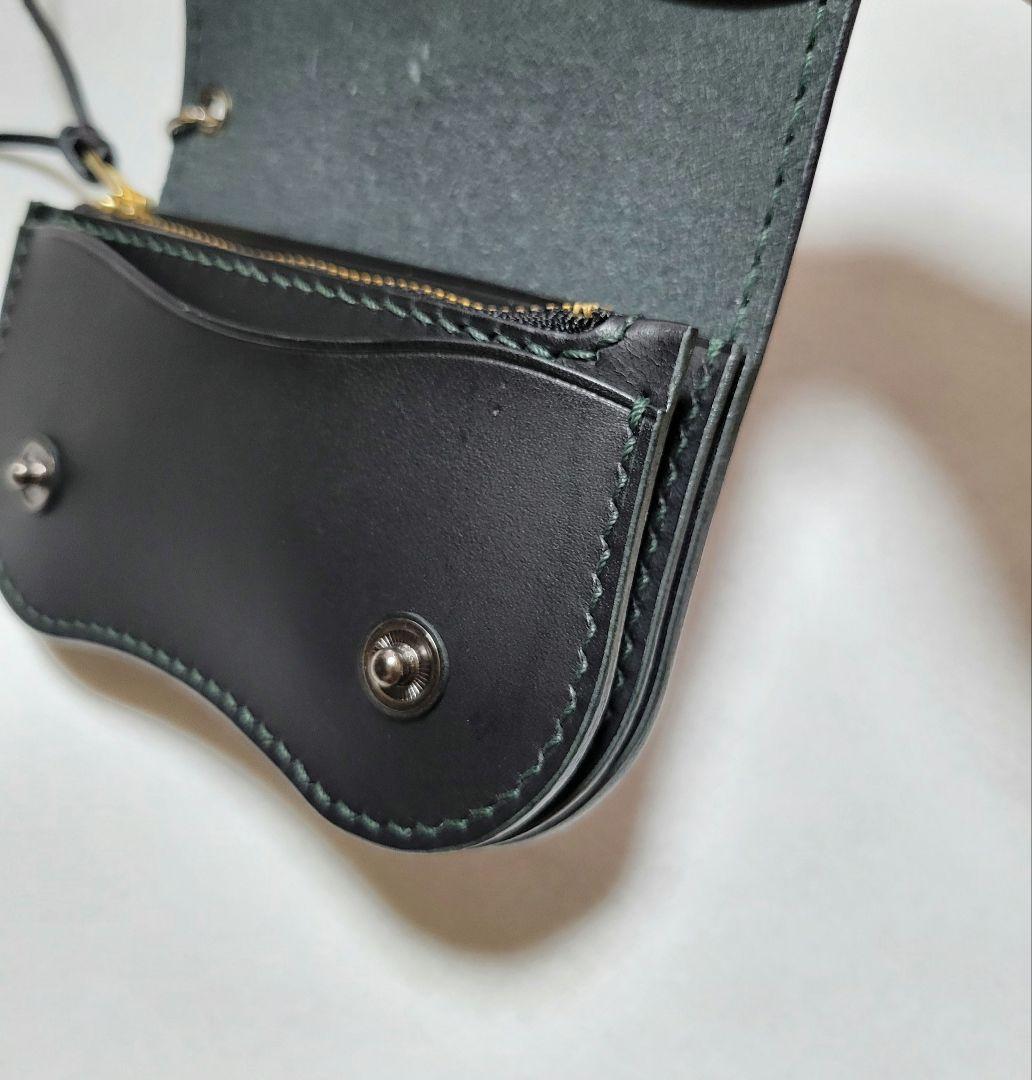 小銭入れ　ケース　財布　ハンドメイド　レザークラフト　コンパクト財布