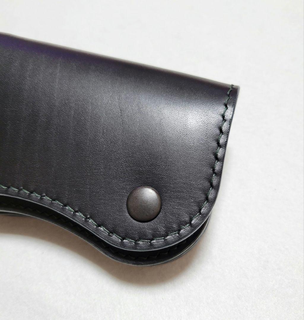 小銭入れ　ケース　財布　ハンドメイド　レザークラフト　コンパクト財布