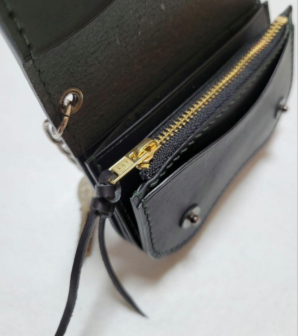 小銭入れ　ケース　財布　ハンドメイド　レザークラフト　コンパクト財布