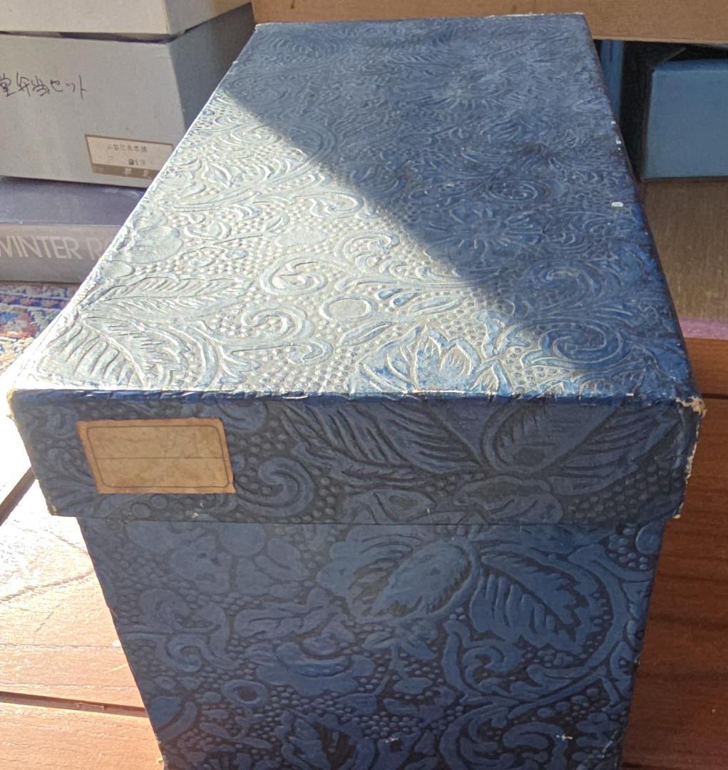 美濃焼龍峰窯　三洋陶器　金襴手花鳥円菓子碗５椀セット