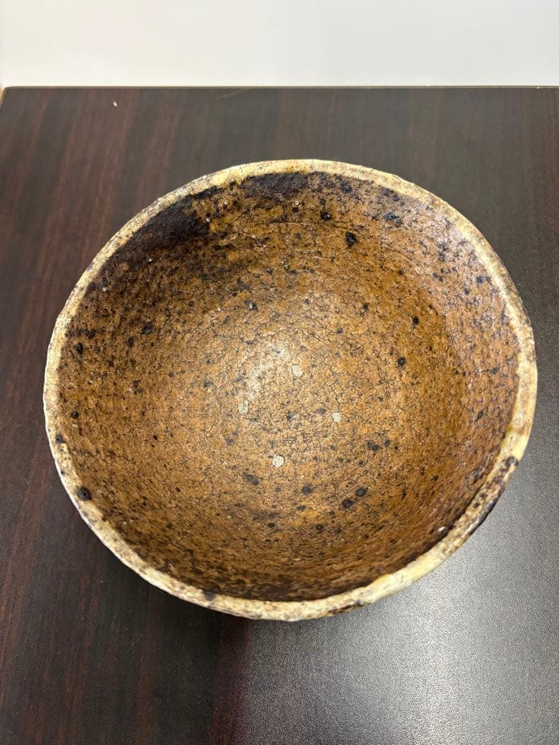 稲吉善光 鉄釉麺鉢