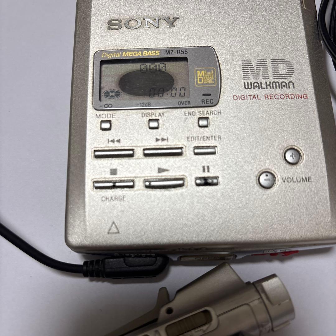 SONY MZ-R55 ポータブルMDプレーヤー