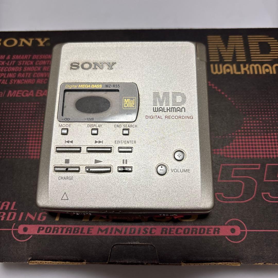 SONY MZ-R55 ポータブルMDプレーヤー
