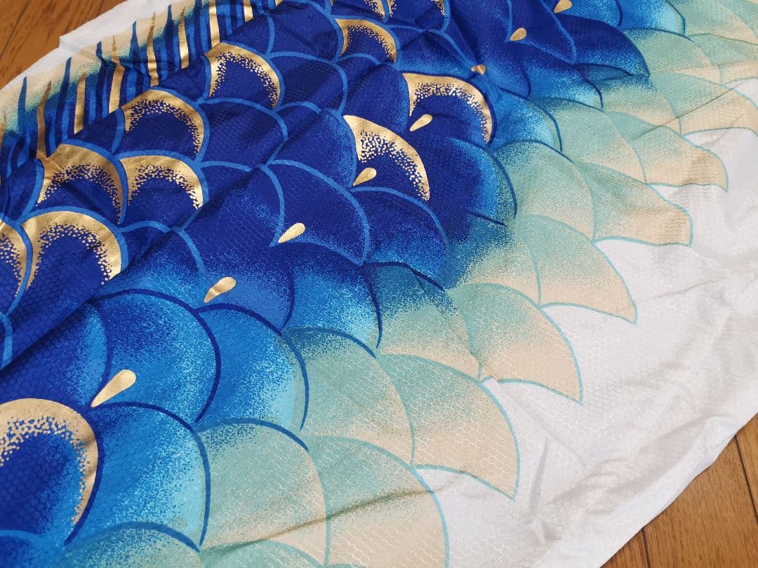 東洋紡　鯉のぼり4色 錦鯉センチュリー 黒 赤 青 紫