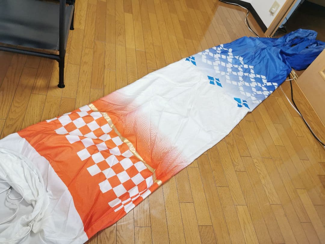 東洋紡　鯉のぼり4色 錦鯉センチュリー 黒 赤 青 紫