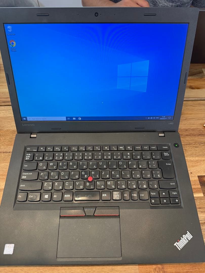 Lenovo ThinkPad 15.6インチ ブラック 本体　12.0GB