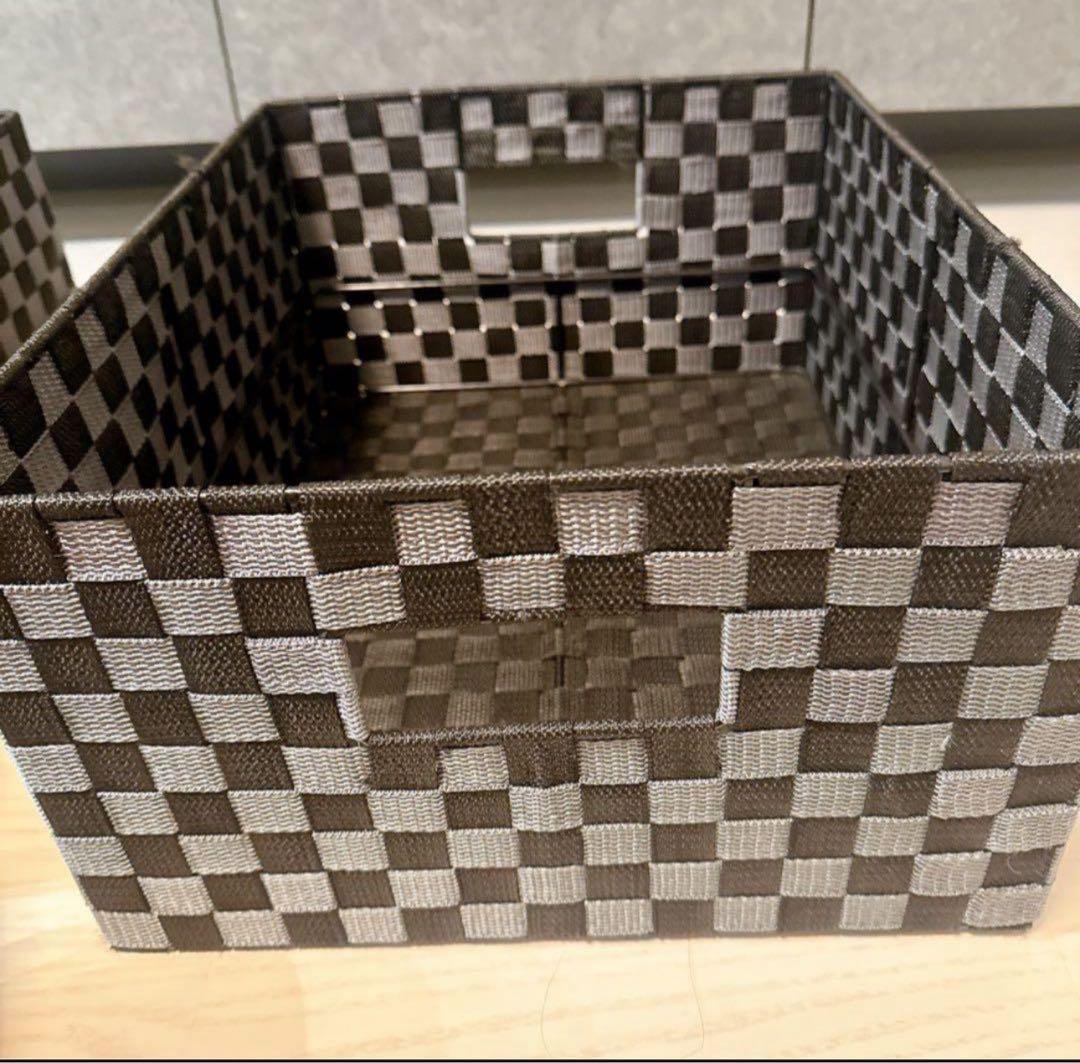 Francfranc 補強線入り　収納ボックス