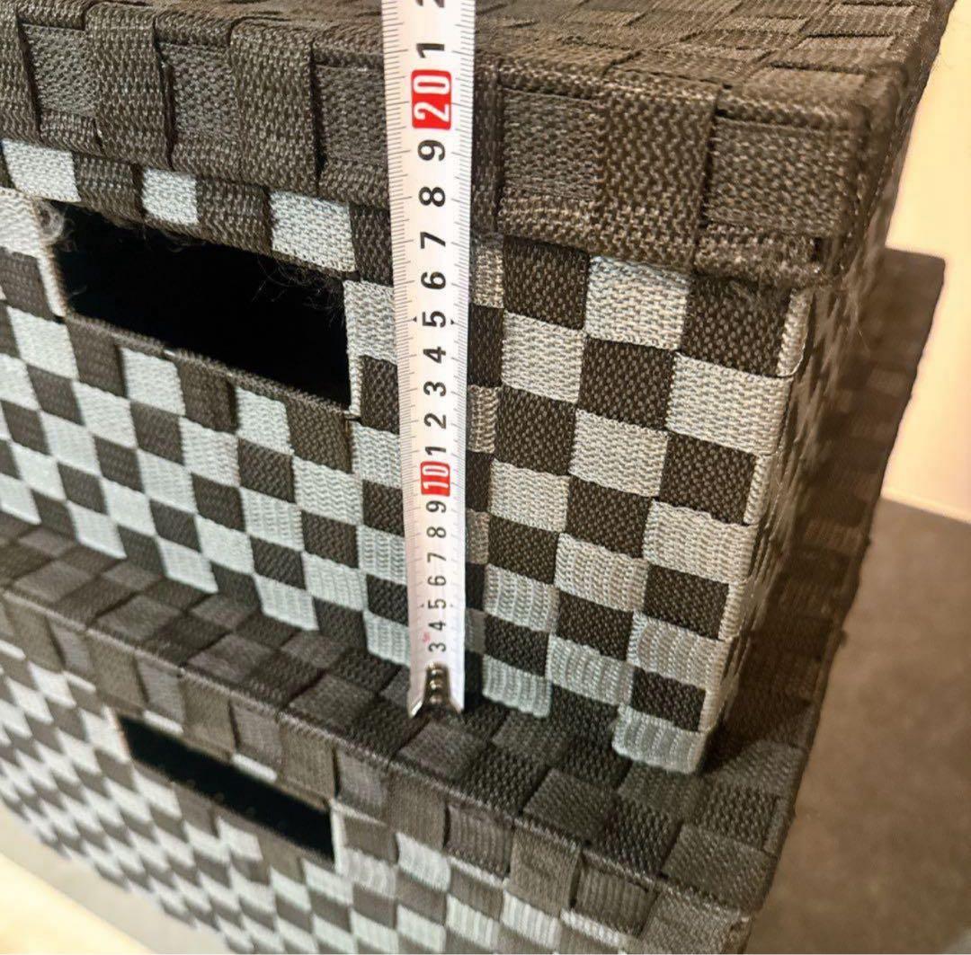 Francfranc 補強線入り　収納ボックス