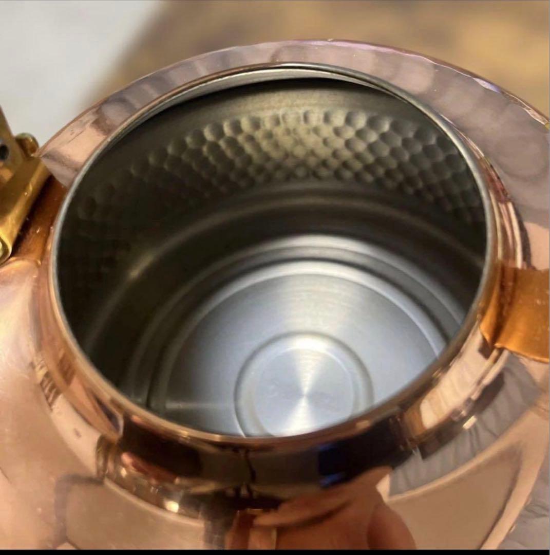 最安値！COPPER100  WARE 新光金属 純銅製　鎚目