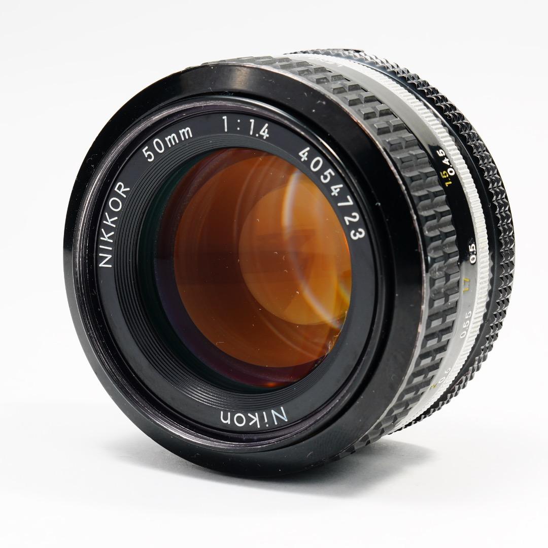 【極美品】動作◎ ニコン　Ai Nikkor 50mm F1.4 723
