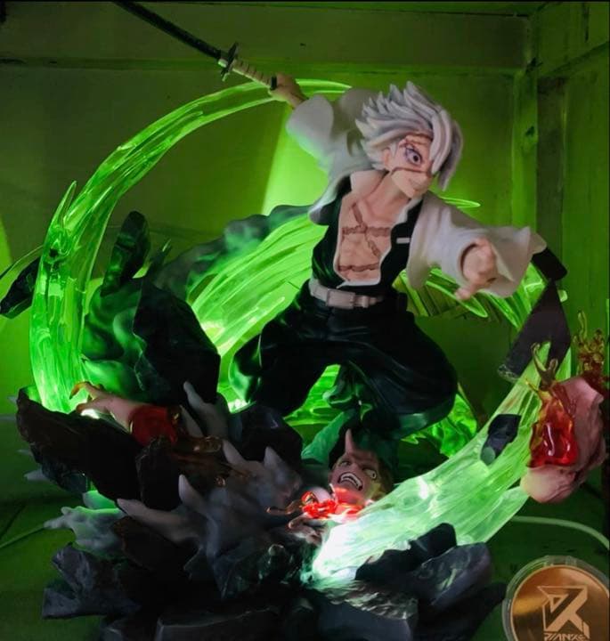 鬼滅の刃 風柱 不死川実弥 フィギュア ガレージキット