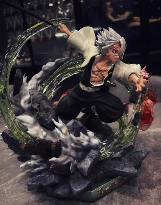 鬼滅の刃 風柱 不死川実弥 フィギュア ガレージキット