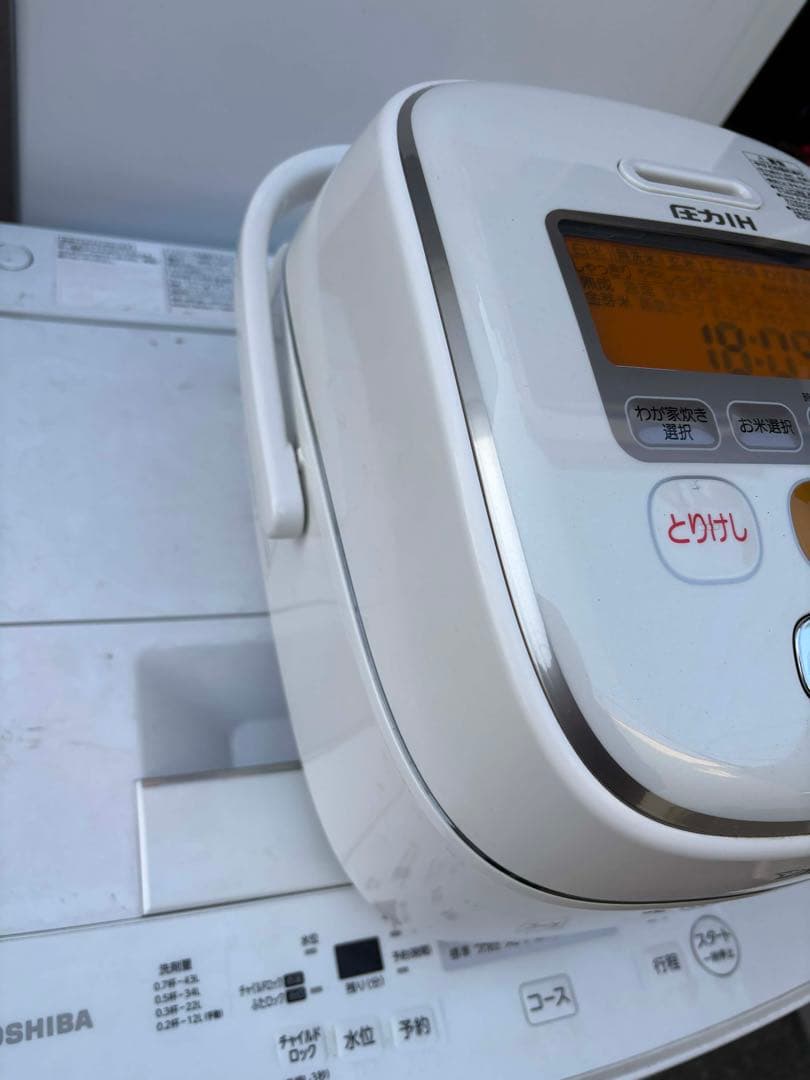 象印 圧力IH炊飯器 NP-YS10（5.5合） ホワイト