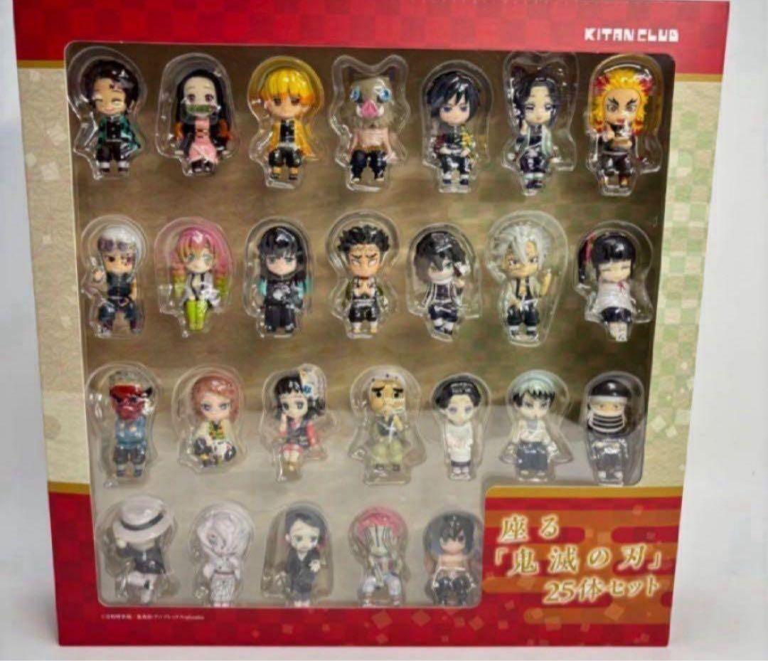 【新品】 鬼滅の刃　座る25体セット　バラ売り　嘴平伊之助　素顔