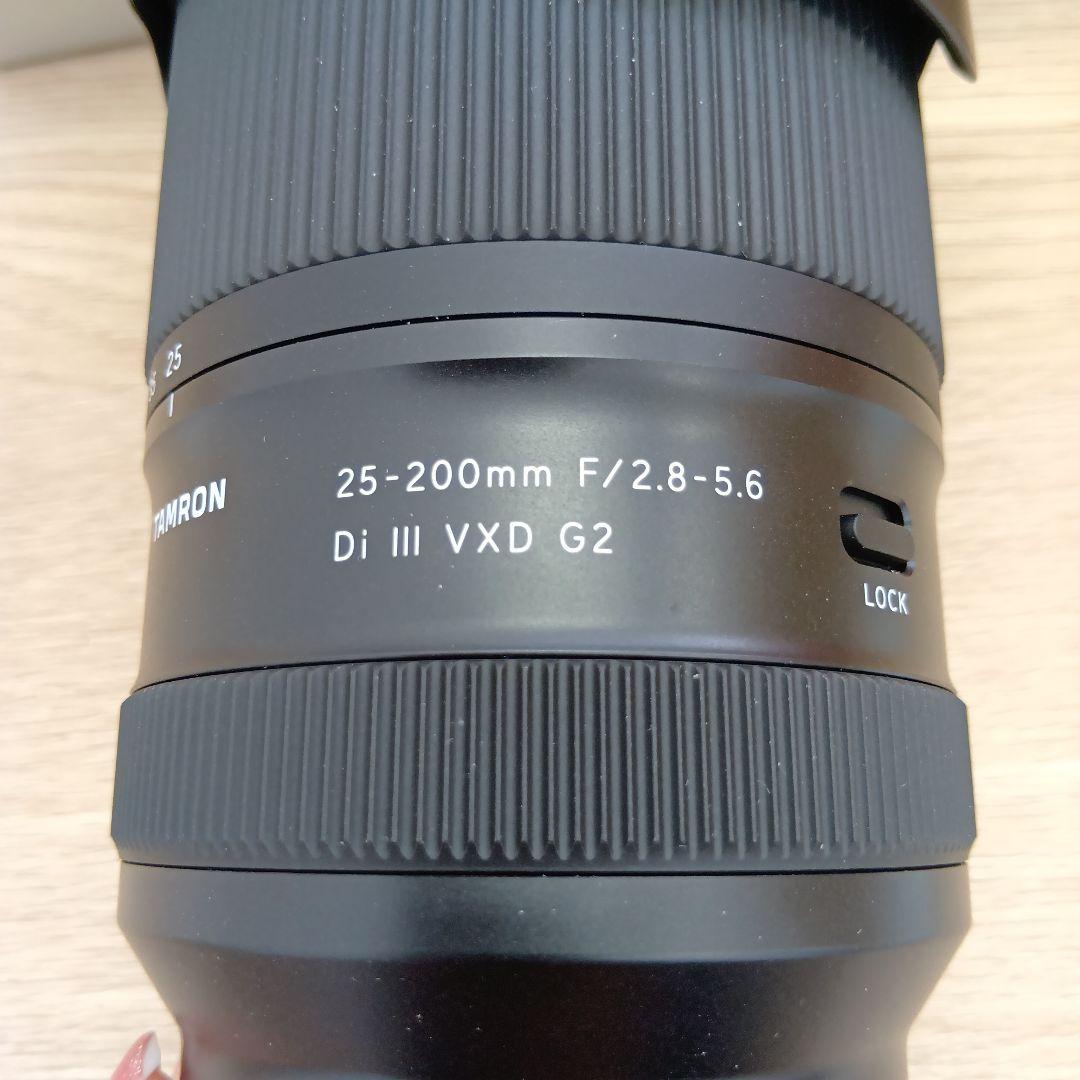 タムロン　TAMRON 25-200mm F/2.8-5.6　今年2月購入